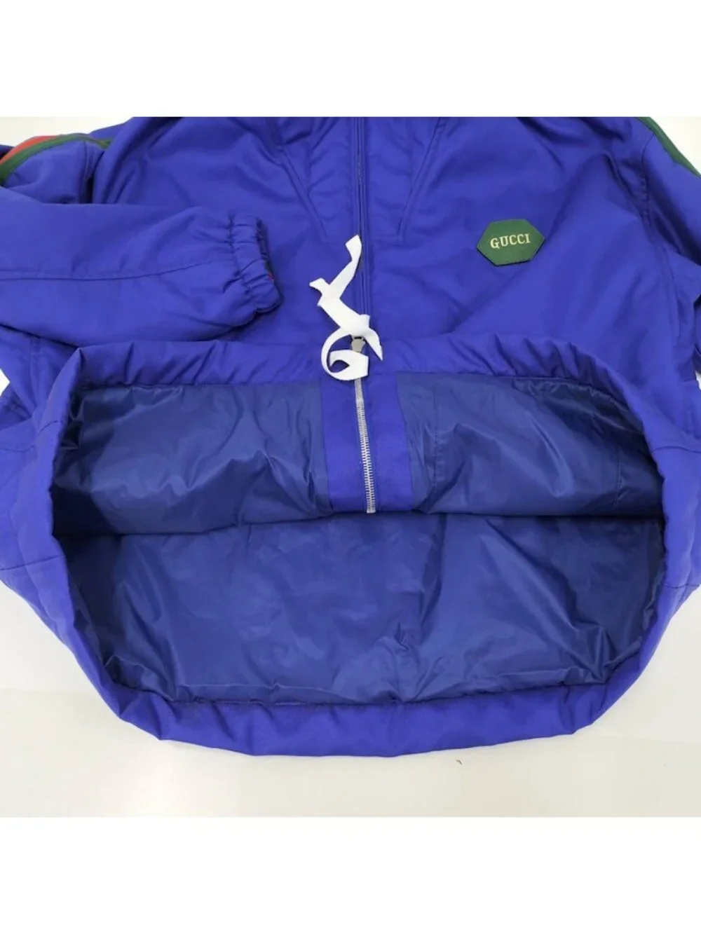 Gucci Bag Logo Hoodie :50 Nylon Blue